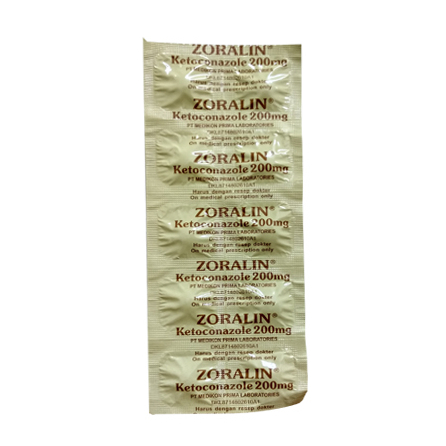 ZORALIN 200MG 1 STRIP 10 TABLET