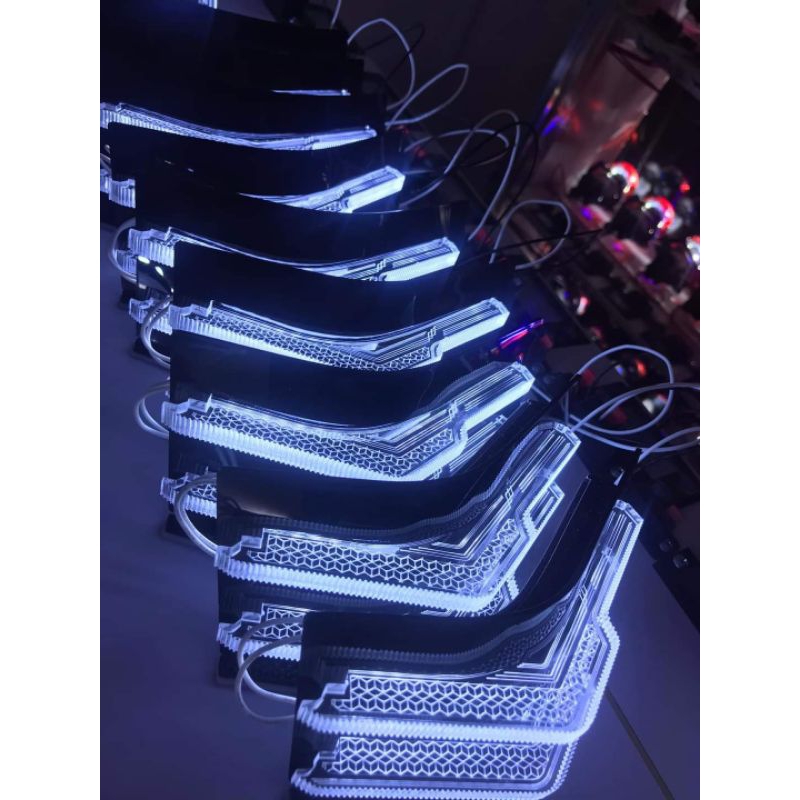 Slim Frame DRL Innova Reborn Type V &amp; G Lazy Custom Lampu cakar