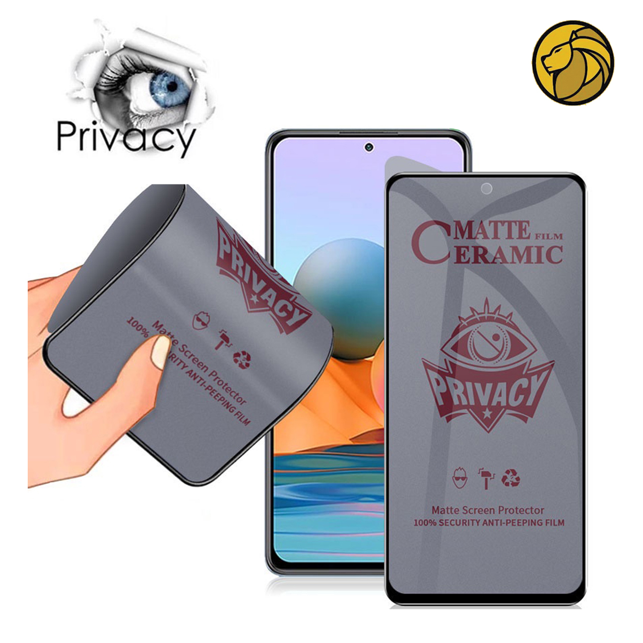 Privacy Anti Gores Spy Ceramic Full Samsung A12 A03 A04 Core A04E A20 A30 A03S J2 Prime - 4A 4X