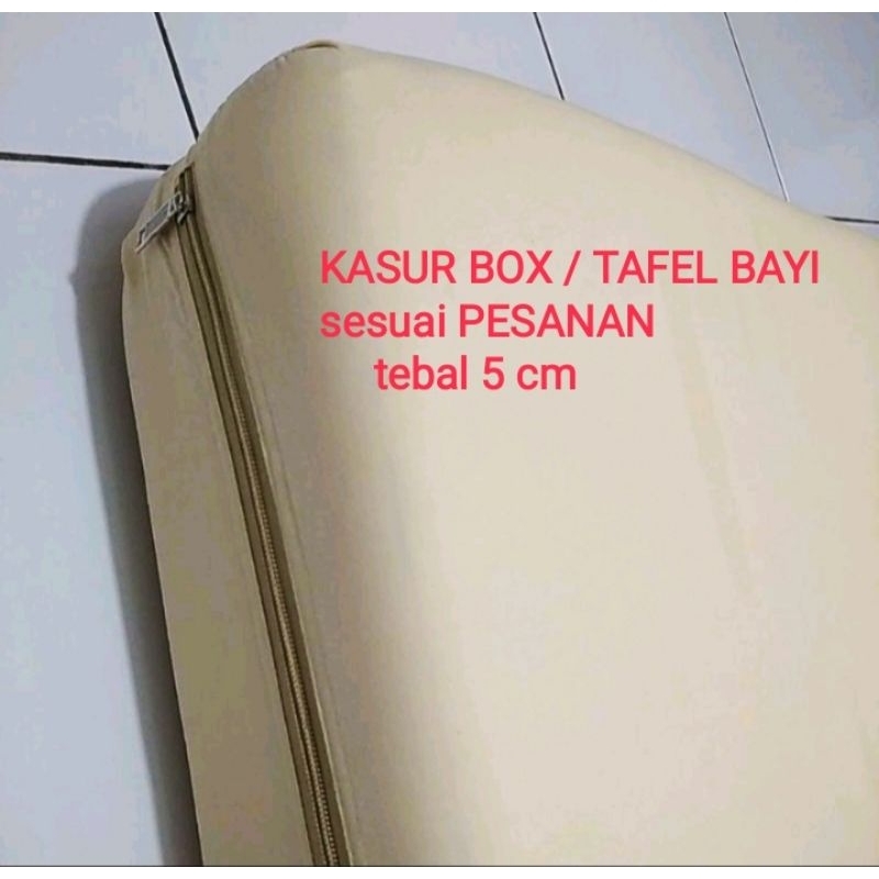 Kasur boks bayi meja mandi baby tafel sesuai pesanan