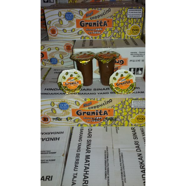 

granita kopi gelas 175ml 1 dus isi 24