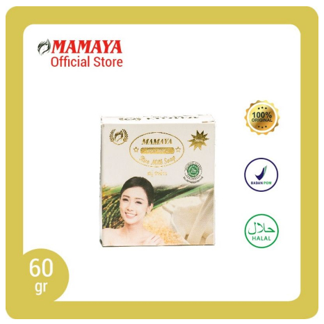 MAMAYA RICE MILK SOAP / SABUN BERAS BY MAMAYA