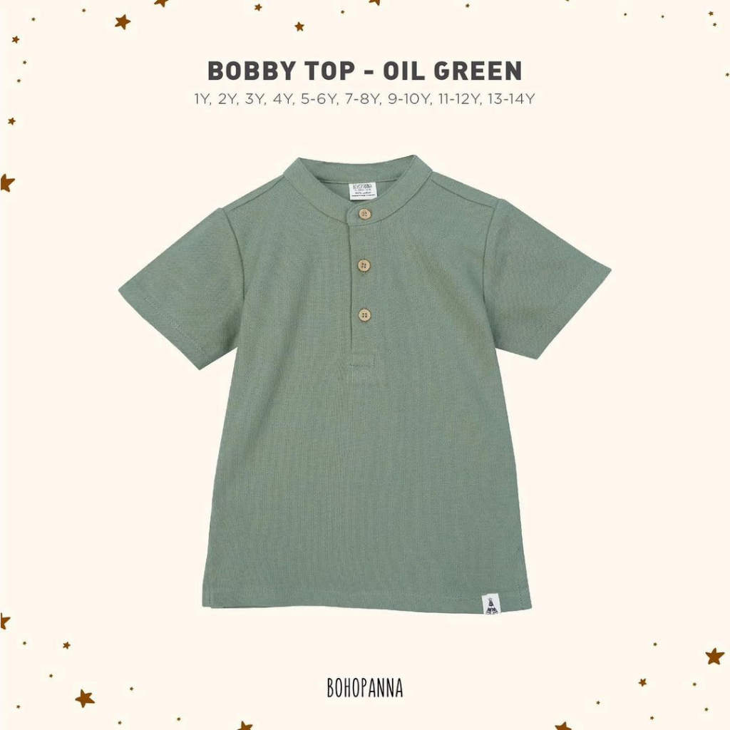 BOHOPANNA - BOBBY TOP - Atasan Anak Laki-Laki - Polo Anak