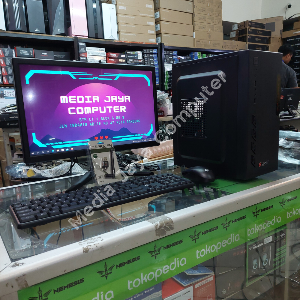 PC Rakitan Fullset Core i7 2600 Ram 8GB HDD - SSD komputer full set murah cocok untuk komputer kantor sekolah office gaming paket lengkap desktop