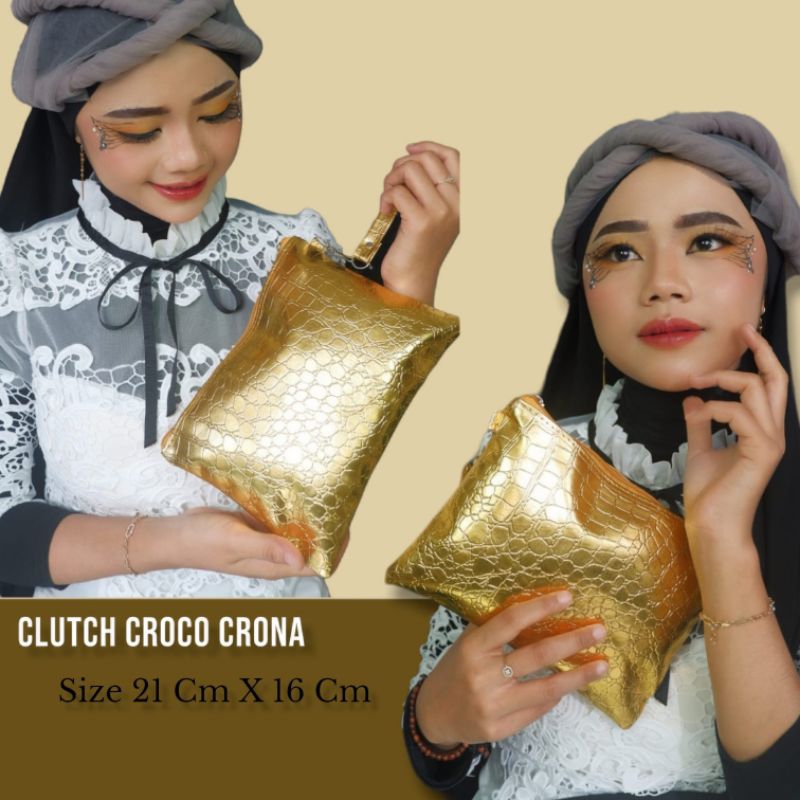 CLUTCH CROCO CRONA