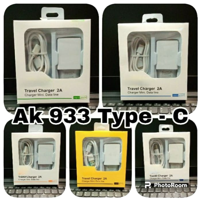 Travel Charger Brand New AK 933 With Kabel Data Tipe - C