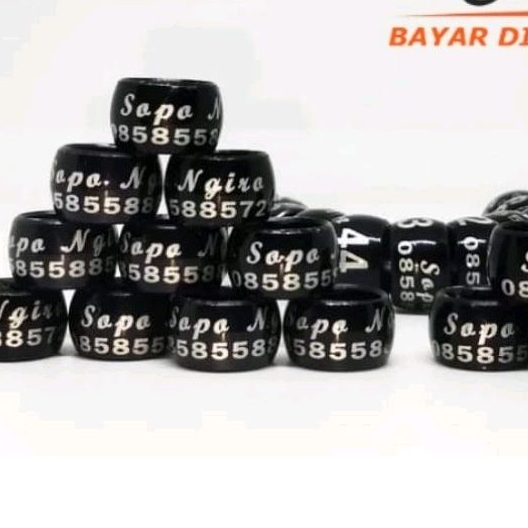 RING MERPATI DONAT CETAK NAMA