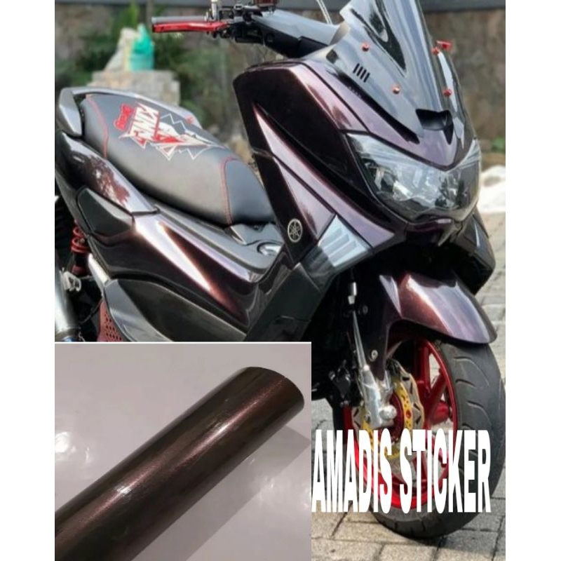 STIKER SKOTLET HITAM LEMBAYUNG STIKER MAGIC CANDY SCOTLITE MOTOR LEMBAYUNG STICKER WARNA LEMBAYUNG