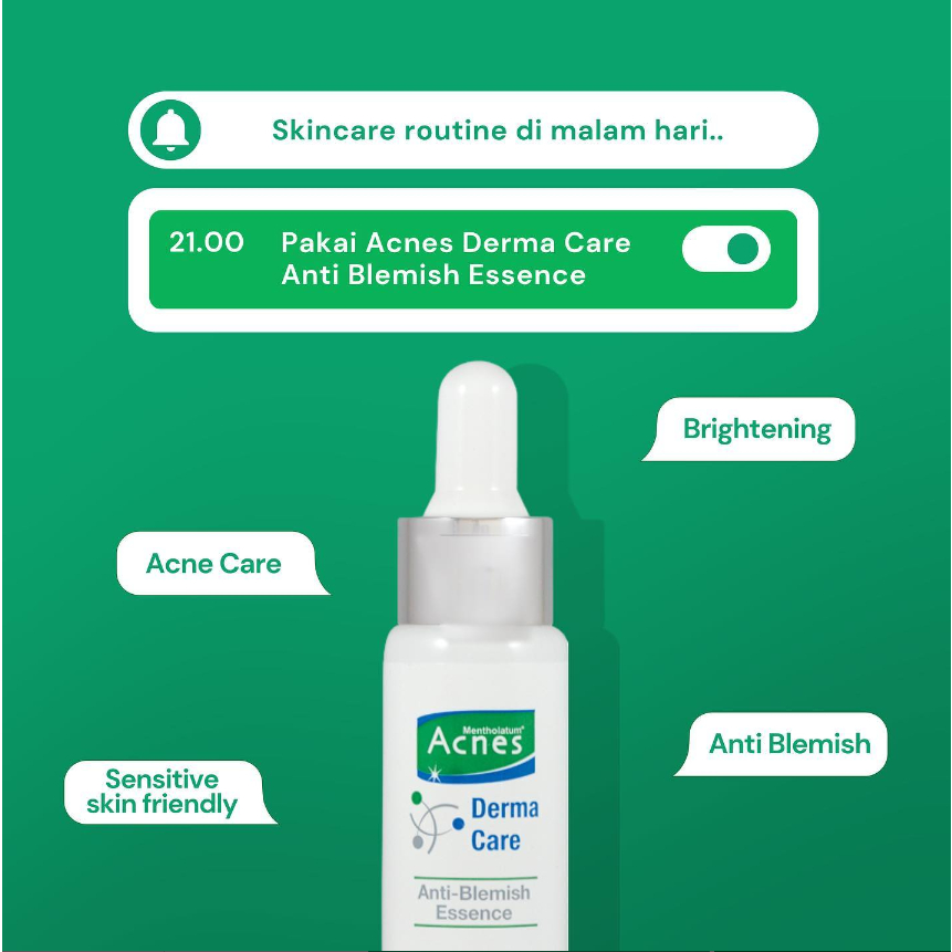 [BPOM] ACNES Derma Care Essence 20 ml / Acnes Derma Gentle Cleanser 120 gr / MY MOM