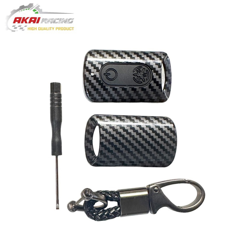 Cover Remote Keyless Karbon Motor Nmax Aerox Xmax Fazzio Grand Filano Best Quality