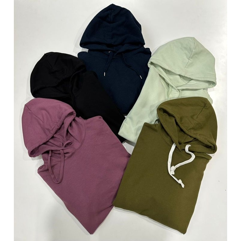 GU by unq basic logo hoodie sweater