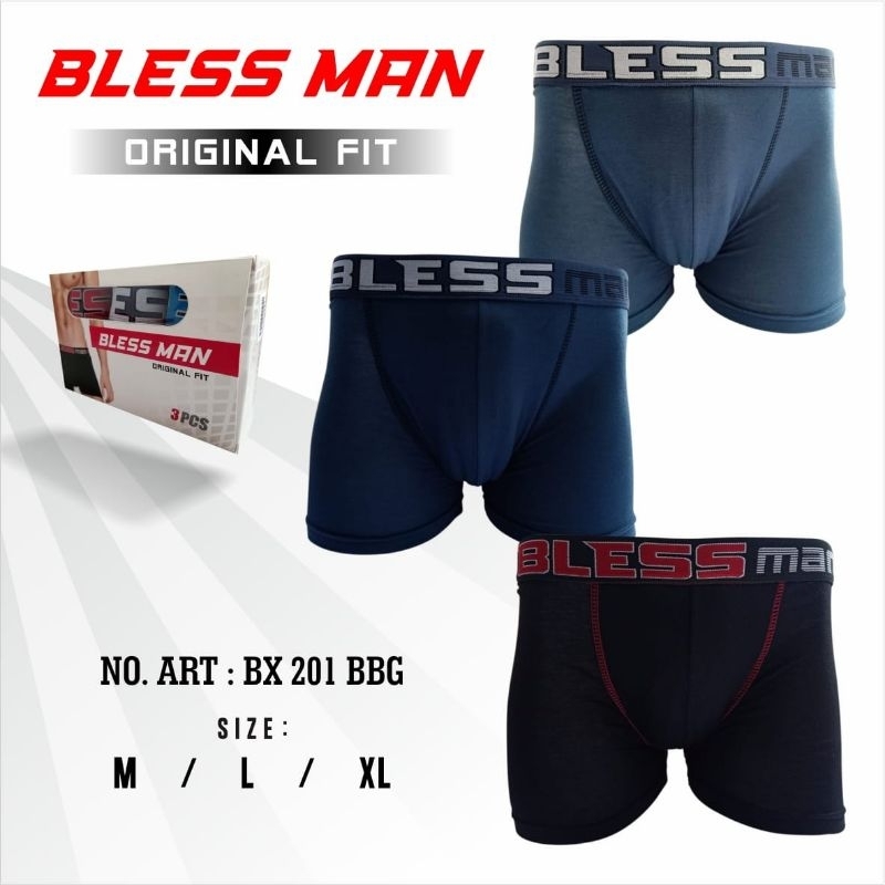 KOLOR PRIA | BOXER PRIA | CELANA DALAM PRIA DEWASA BLESSMAN | REALPICT