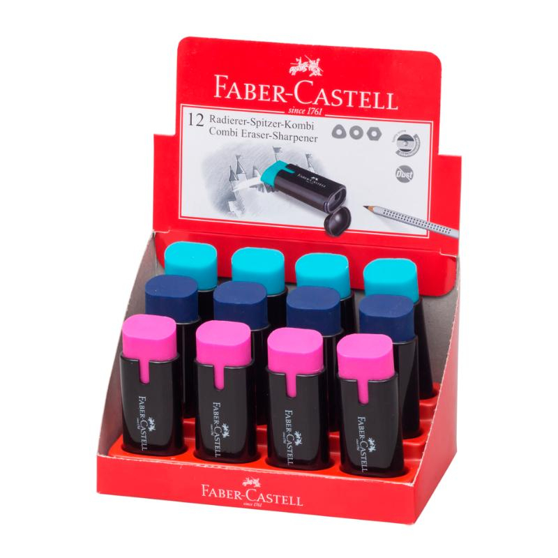 

Combi Eraser + Sharpener Trend Colour Faber-Castell 183706