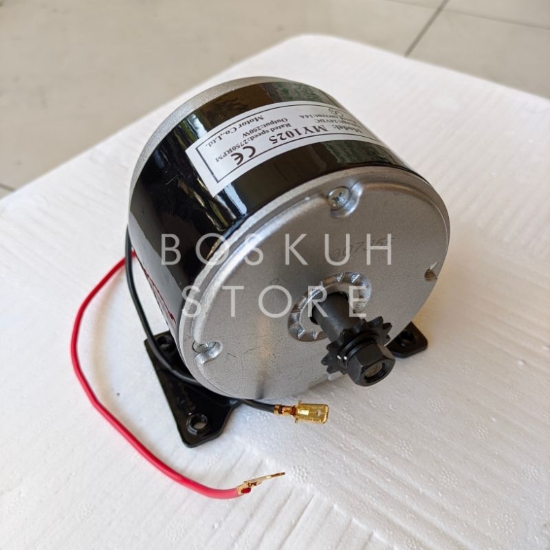 DINAMO MOTOR LISTRIK SKUTER DC MOTOR 24V 250W HIGH TORSI