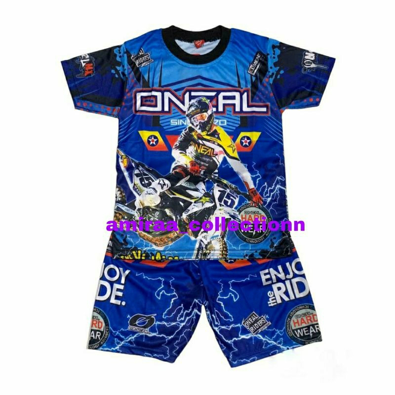 COD / SETELAN BAJU BALAP ANAK LENGAN PENDEK TERBARU / SET JERSEY SEPEDA ANAK MURAH / KAOS BALAP ANAK BEST SELLER