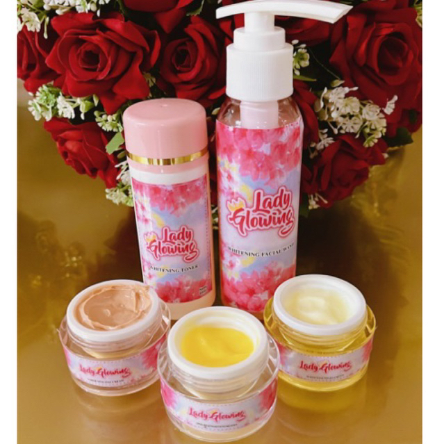 Lady Glowing Paket Skincare