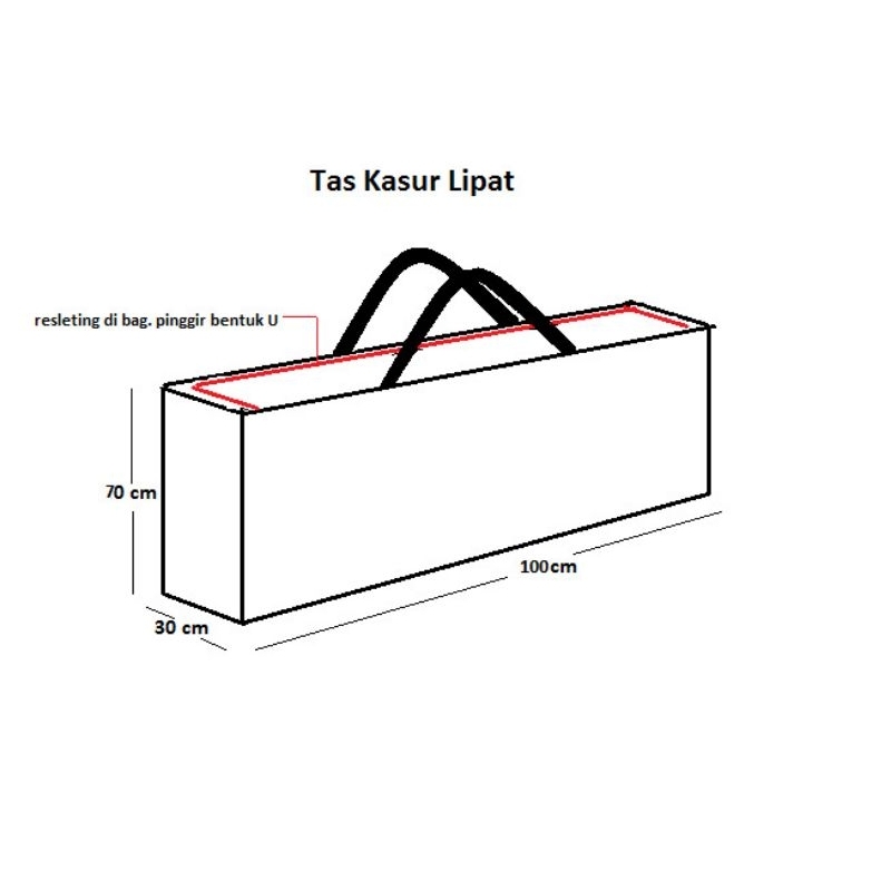 Tas Kasur Lipat