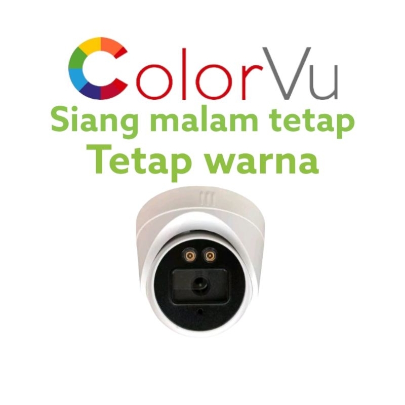 PAKET CCTV COLORVU 5MP 4 CHANNEL 4 KAMERA AUDIO COLORVU 1080P