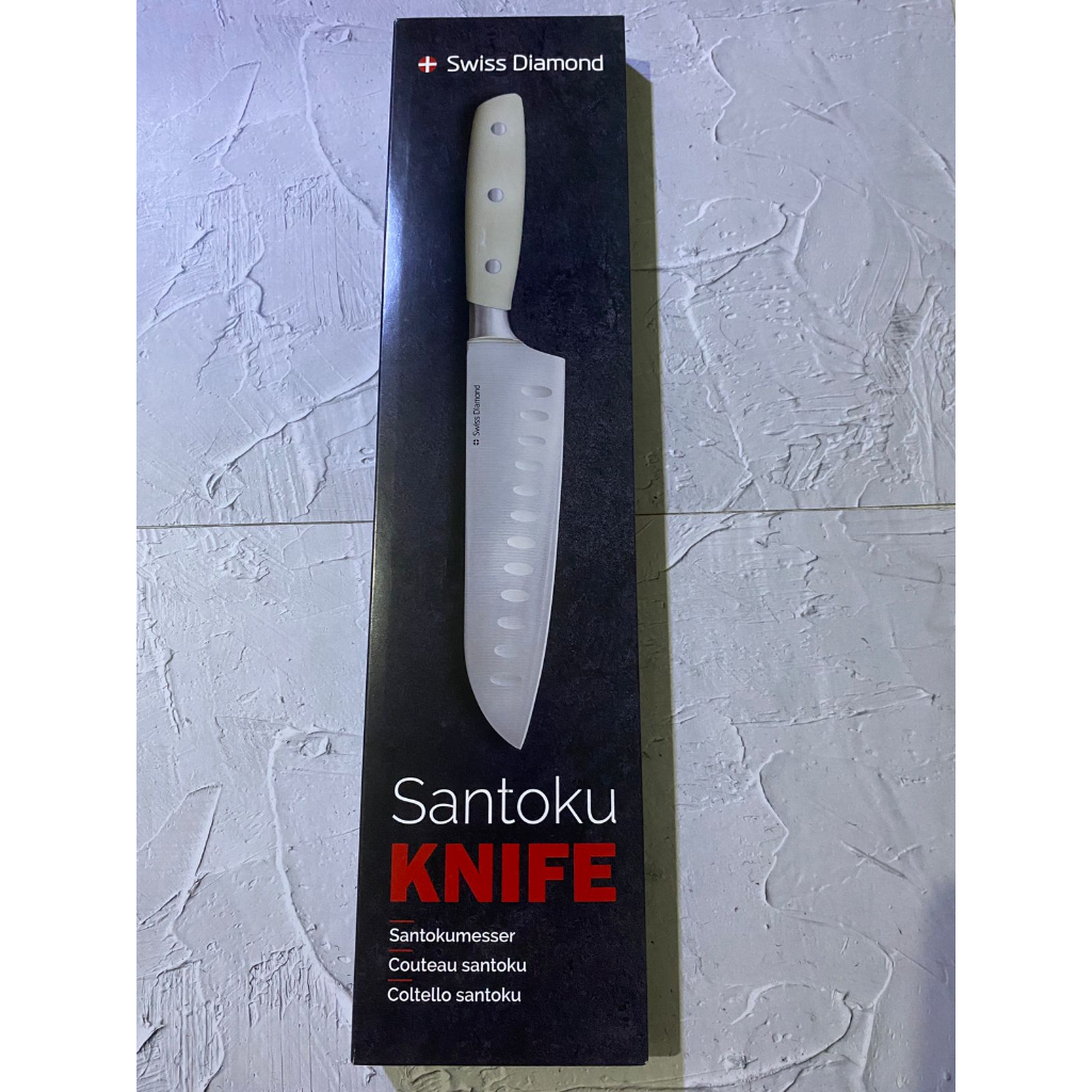 SWISS DIAMOND PISAU SANTOKU KNIFE 17 CM | PISAU