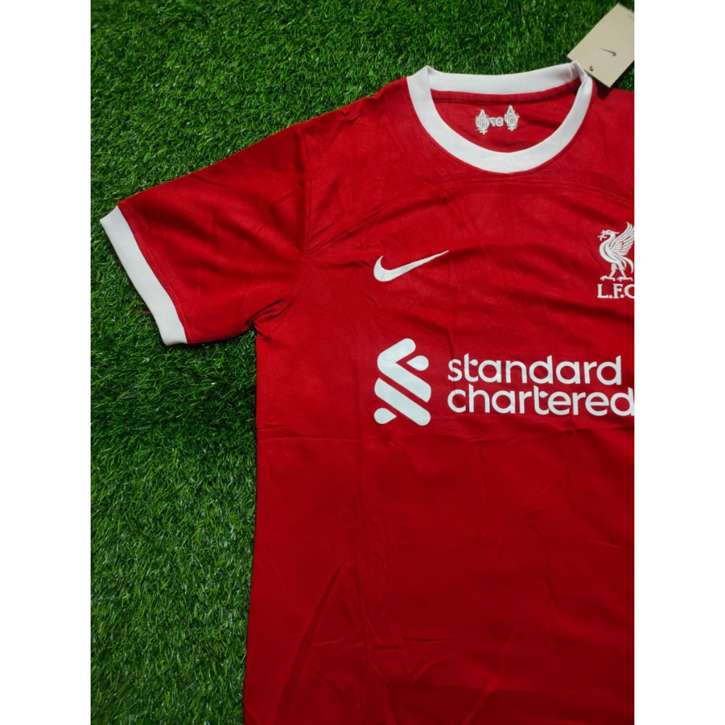 JERSEY LIVERPOLL_ 2023 2024 HOME MERAH TERBARU GRADE ORI KUALITAS JAMINAN TERBAIK