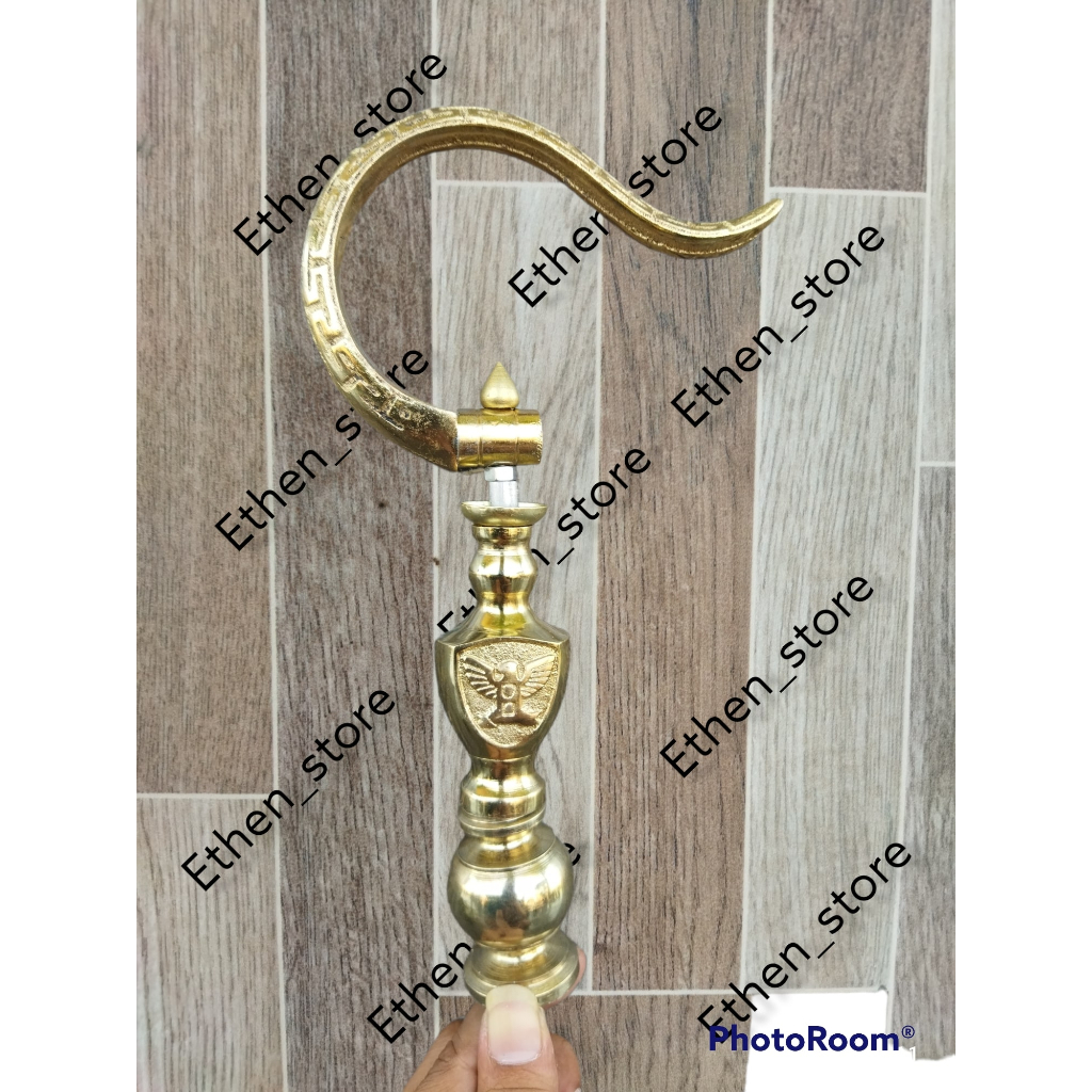 GANTUNGAN LIPAT CUNGKOK GOLD + PION BRASS + BAWAHAN GOLD SANGKAR KANDANG BURUNG MURAI LOVEBIRD PLECI