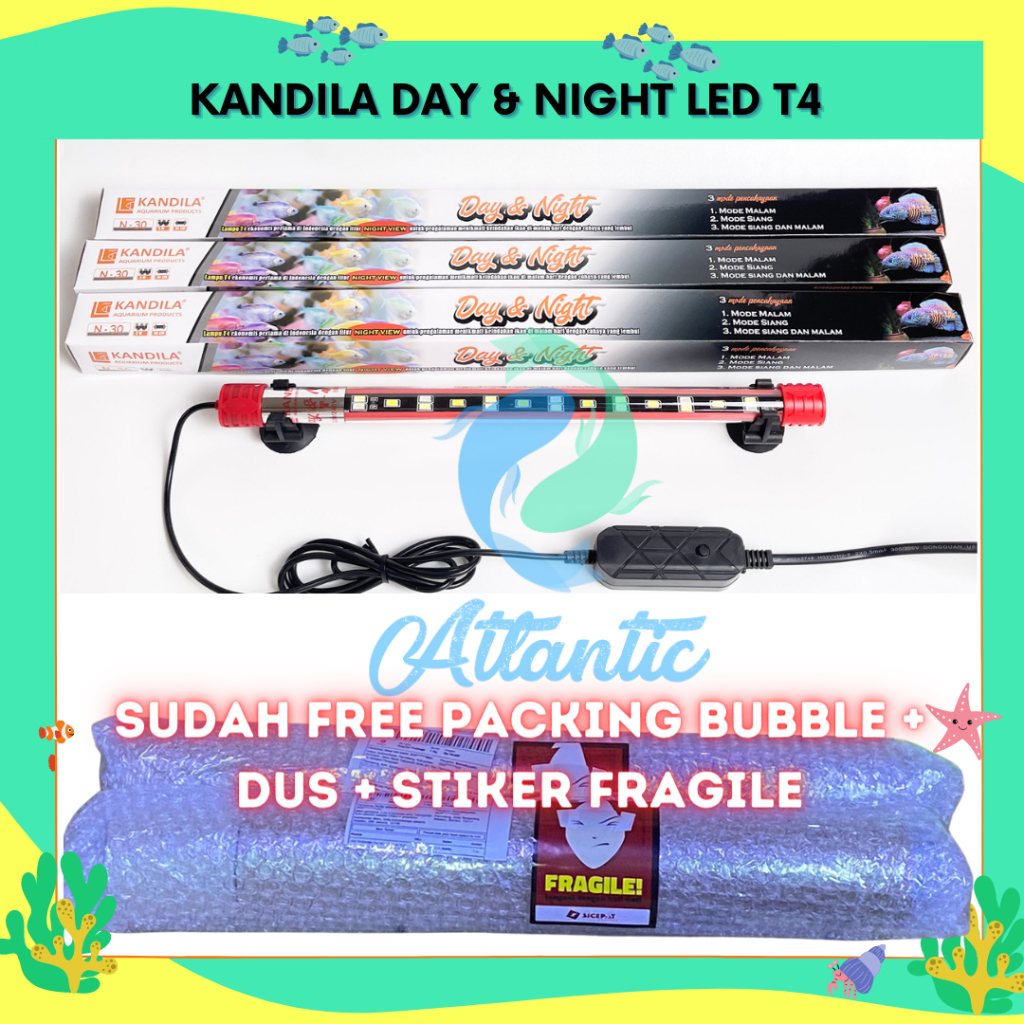 Kandila Day &amp; Night LED Celup 30 cm  Lampu Kandila 3 Mode
