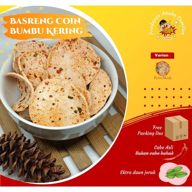 

BELEDAGID Keripik Basreng 110gr