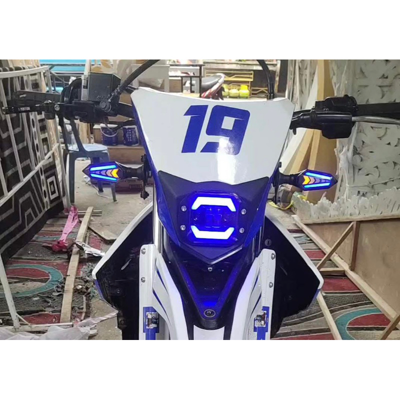 Sen Running LED Motor Panah 2 Sisi Sen Runing Vixion Cbr Cb Klx Xabre Taiger Scorpio DLL HARGA SEPASANG KIRI KANAN TERMURAH