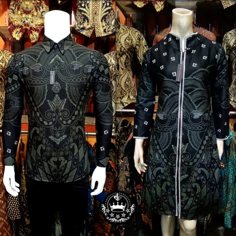 Bisa COD batik Couple | Batik Couple Modern | Baju Batik Couple | Tunik Batik Seragam Murah Kerja Kantor Batik Pekalongan