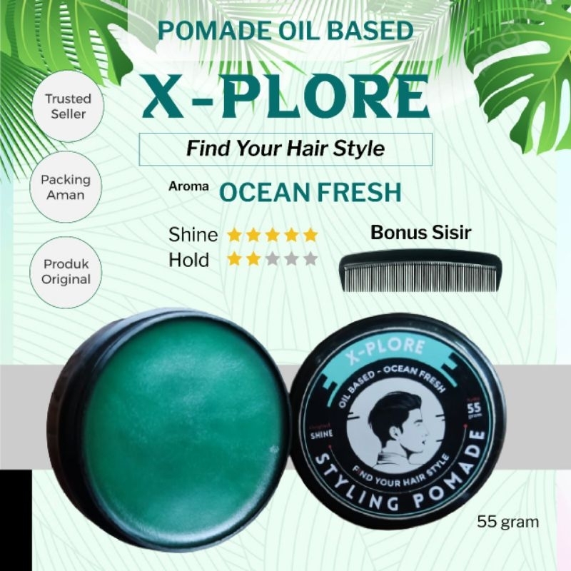 POMADE GROSIR X-PLORE STYLISH MIN ORDER 10 PCS FREE SISIR