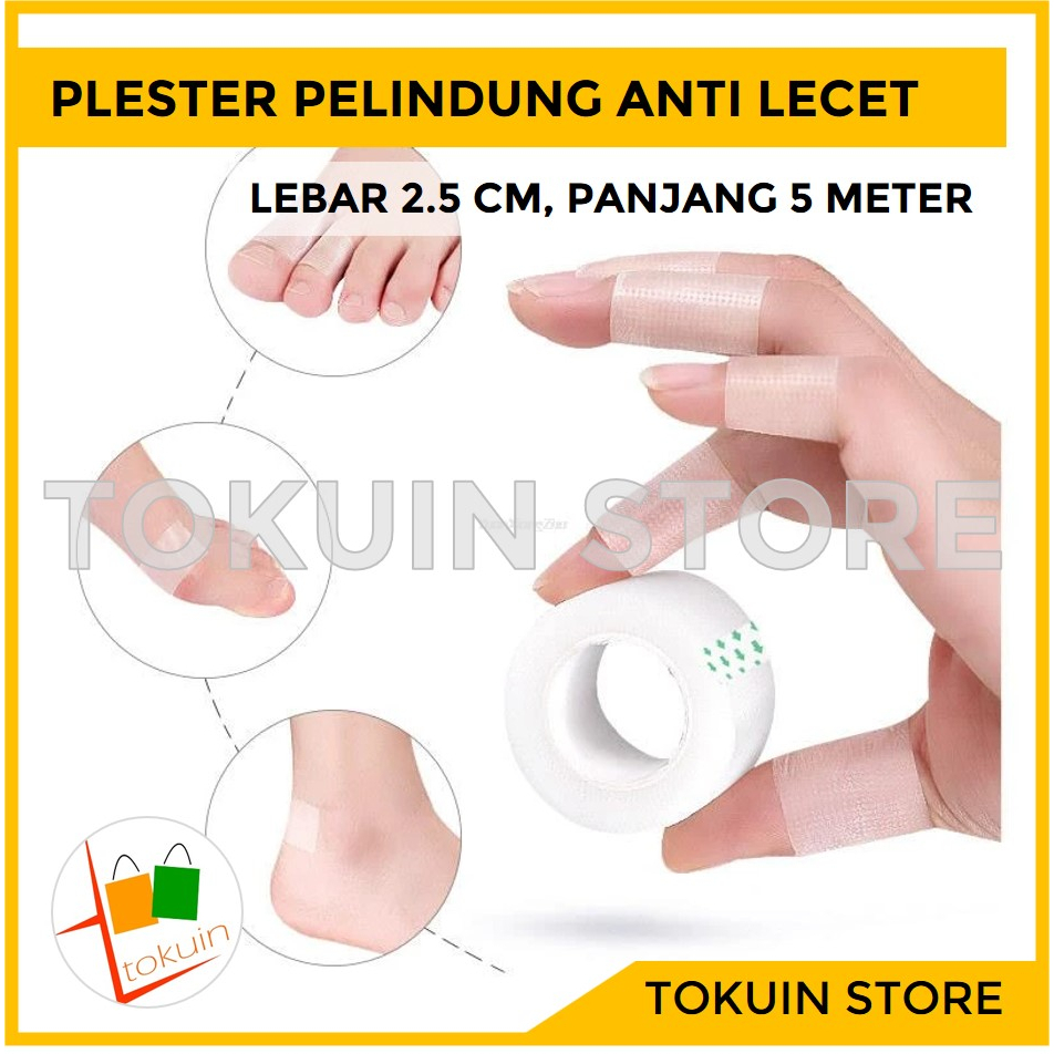 Plester Pelindung Tumit Kaki Tangan Anti Lecet Heel Sticker Tape Shoe