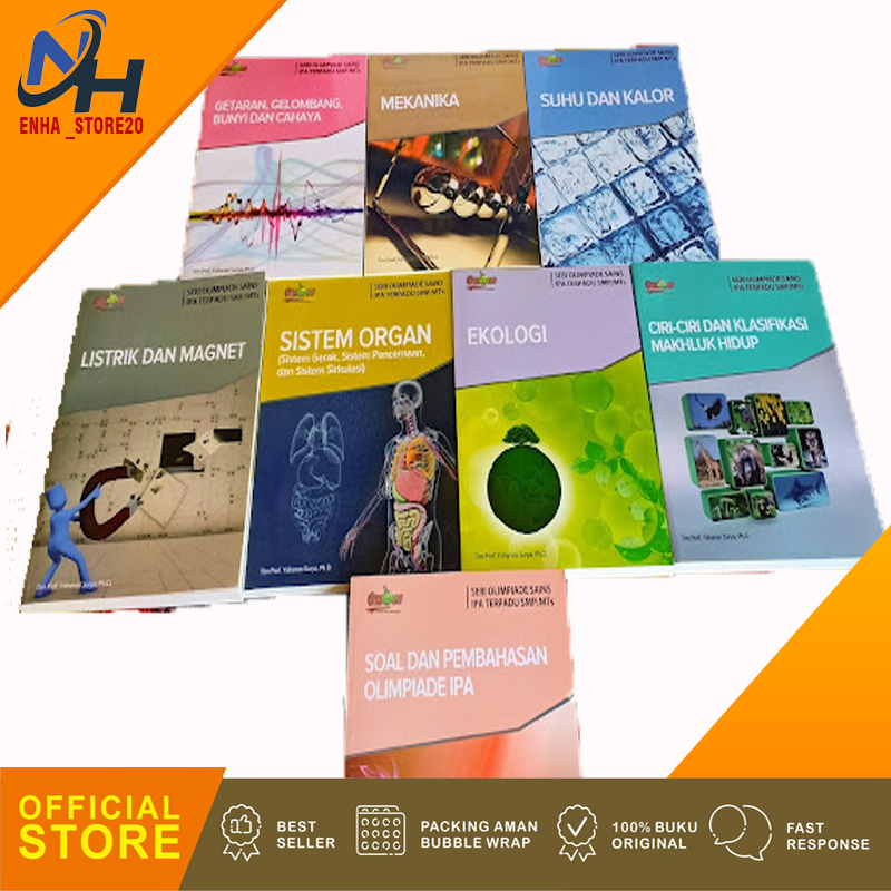 BUKU OSN IPA SMP/MTs Olimpiade Yohanes best Seller Olimpiade terlaris  KSM Olimpiade SMP Terbaru
