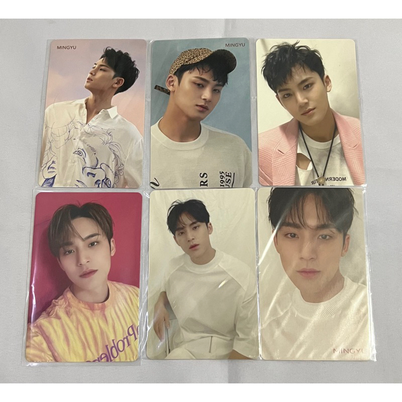 [OFFICIAL] SEVENTEEN MINGYU PHOTOCARD JAPAN FALLIN FLOWER 24H HITORIJANAI
