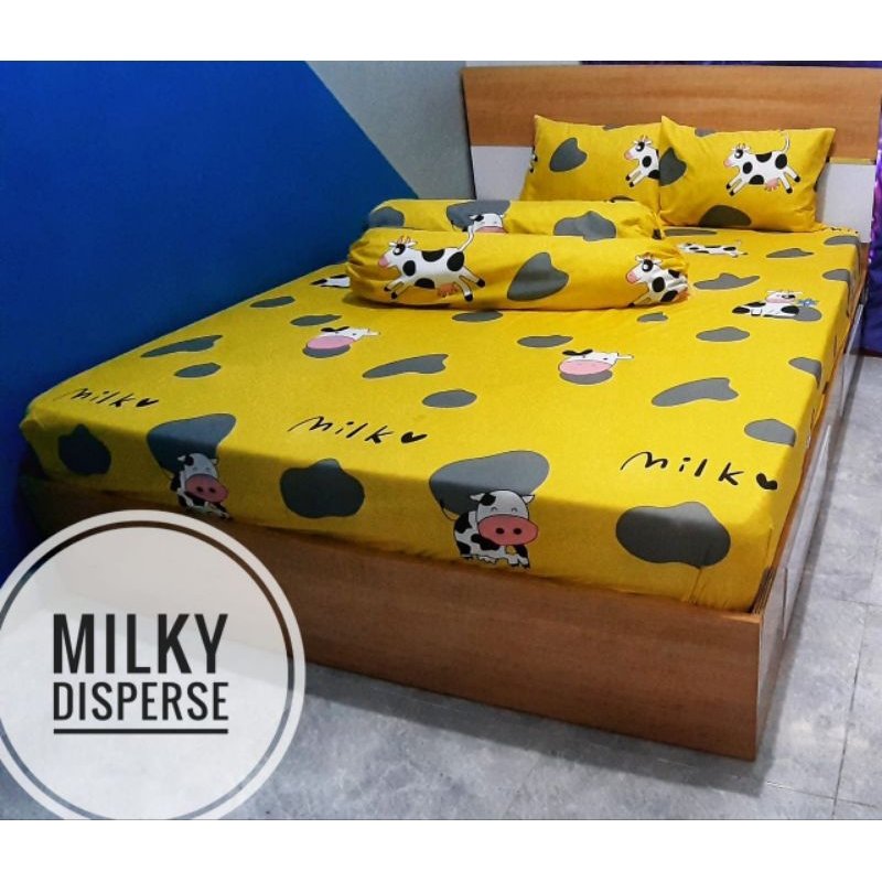 Sprei 180X200 160X200 Seprai Aesthetic Homemade Karakter Anak Motif Doraemon Pink Minimouse Spiderman Hello Kitty Binatang Kartun Murah