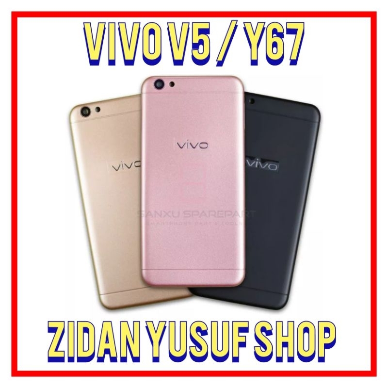 BACKDOOR BACK COVER KESING CASING HOUSING VIVO V5 / Y67 TUTUP BELAKANG ORIGINAL