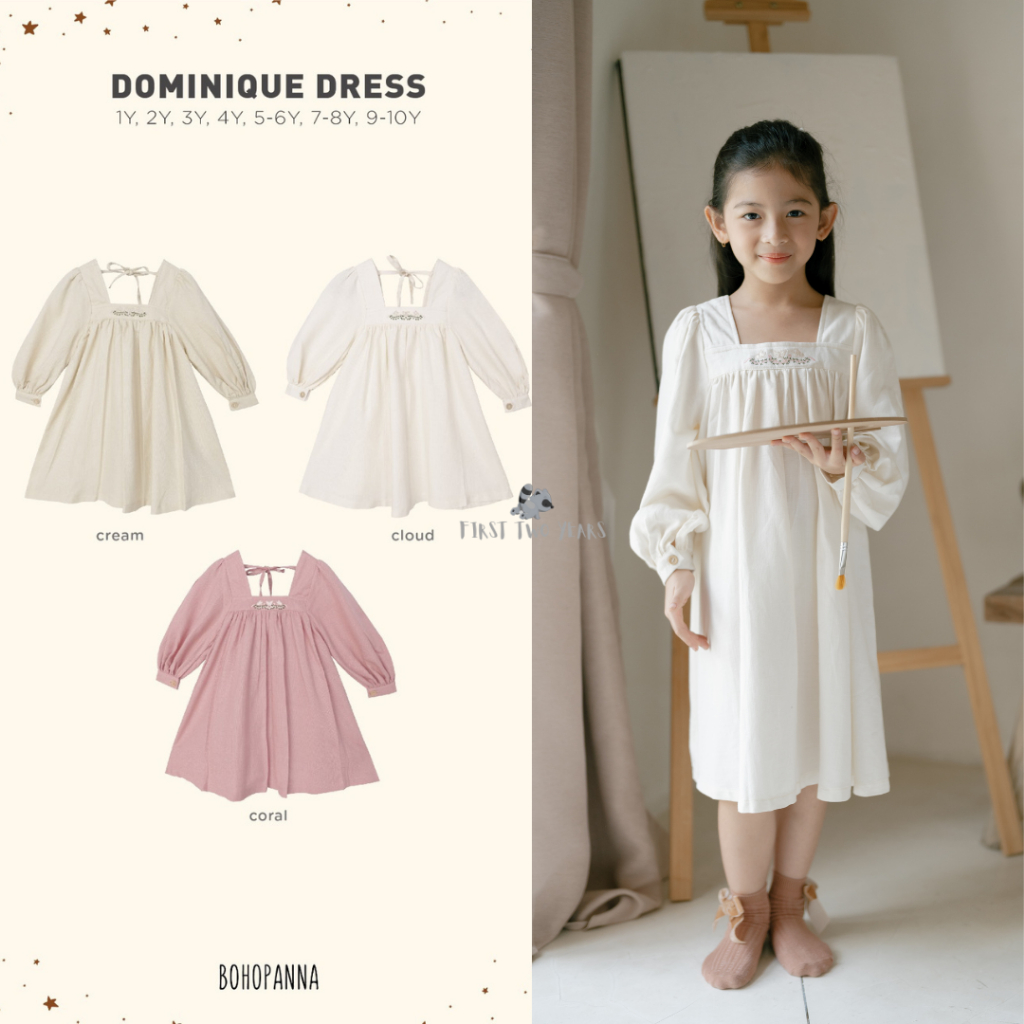 Bohopanna - Dominique Dress / Dress Anak Perempuan