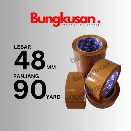 

LAKBAN QQ 48MM x 90Y SUPER LENGKET UNTUK PACKAGING KEMASAN