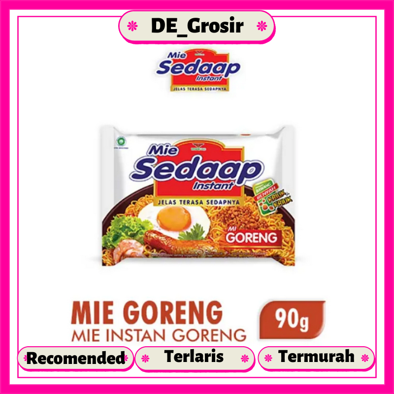 

Sedaap Mie Instan Mi Goreng 90gr Satuan