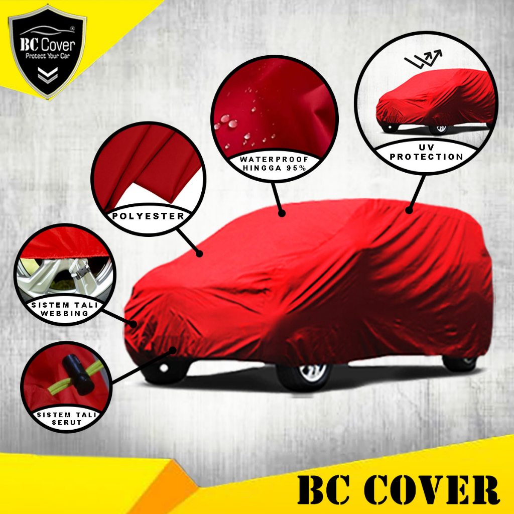 Body Cover Mobil Toyota Starlet Outdoor Waterproof / Sarung Mobil Starlet Kapsul Waterproof / Selimut Tutup Penutup Mantol Kerudung Mantel Mobil Starlet Kotak Waterproof Outdoor Anti Air