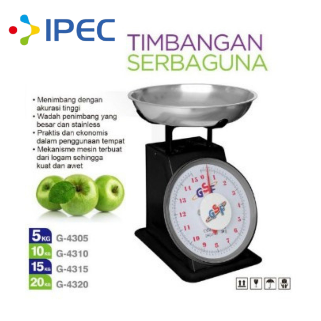 Jual Murah Timbangan dagang buah Laundry Daging Analog Manual 5kg 10kg 15kg 20kg timbangan serbaguna