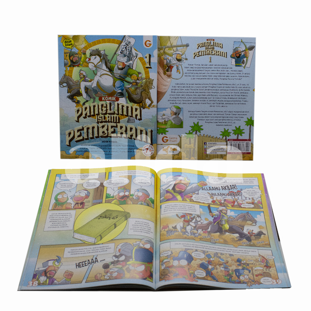 

Komik anak islam - Komik Panglima Islam Pemberani - Buku Cerita