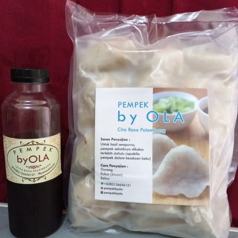 

Pempek Palembang Asli ikan Tenggiri 100% Paket Pempek Kapal Selam 5pcs + Pempek Kecil Mix 14pcs ( divacum ) dan cuko didalam botol
