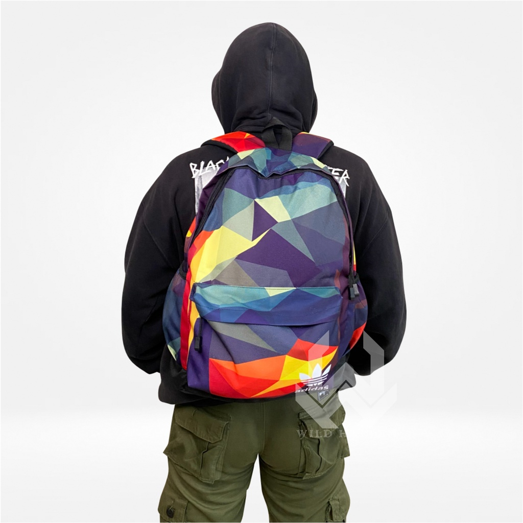 ZCO - Tas Ransel-Backpack-Motif Thrasher Fire / Tas Ransel Sport Pria/Wanita / Tas Ransel Sport l Tas Futsal Sepak bola l Tas Olahraga Pria Wanita / Tas Ransel Sport Pria Wanita Tas Sekolah Kuliah Kasual Olahraga