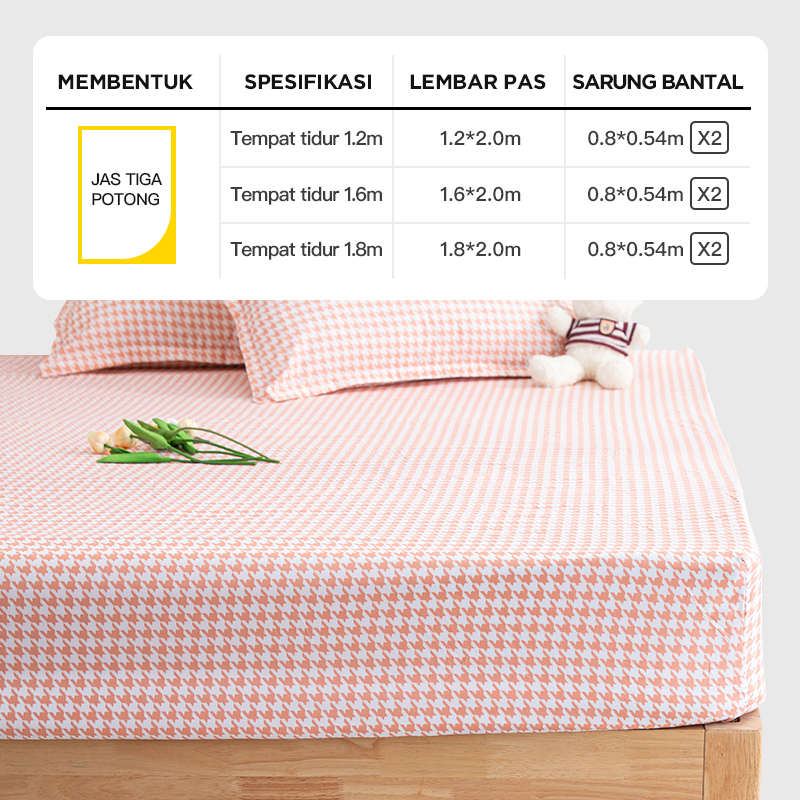 Selimut Bedcover Tanpa Busa Banyak Varian Cute Seprei Polyester - FUTUREHOME8