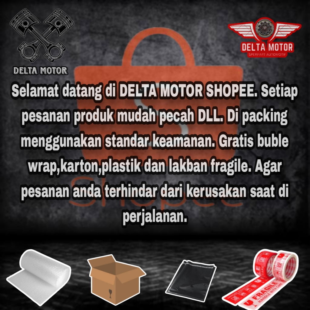 Arang Areng Carbon Brush Cool Kul Stater KW1 Indopart Honda Tiger Megapro