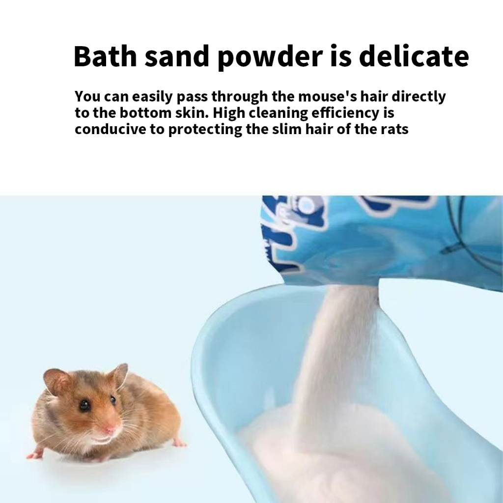 Pasir Hamster Wangi Segar Dan Lembut Hamster Bath Sand Mandi Dengan 5 Bau Untuk Dimandikan Dan Menggunakan Beruang Sutra Emas Totoro Yang Bau Untuk Digunakan