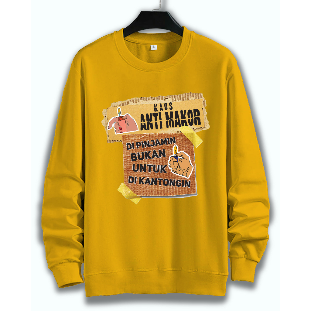 SWEATER PRIA DEWASA / SWEATER PRIA JUMBO ( MALING KOREK )