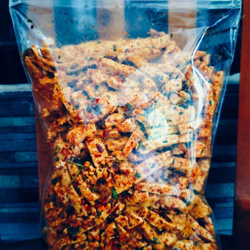 

Basreng pedas daunjeruk isi 1kg 500g 250g