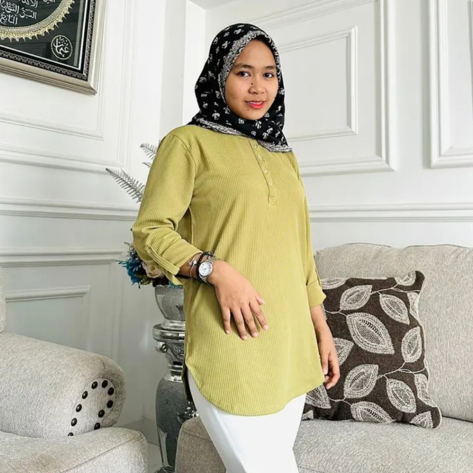 Kaos Phenomenal/Fenomenal Busui Lengan Panjang Wanita