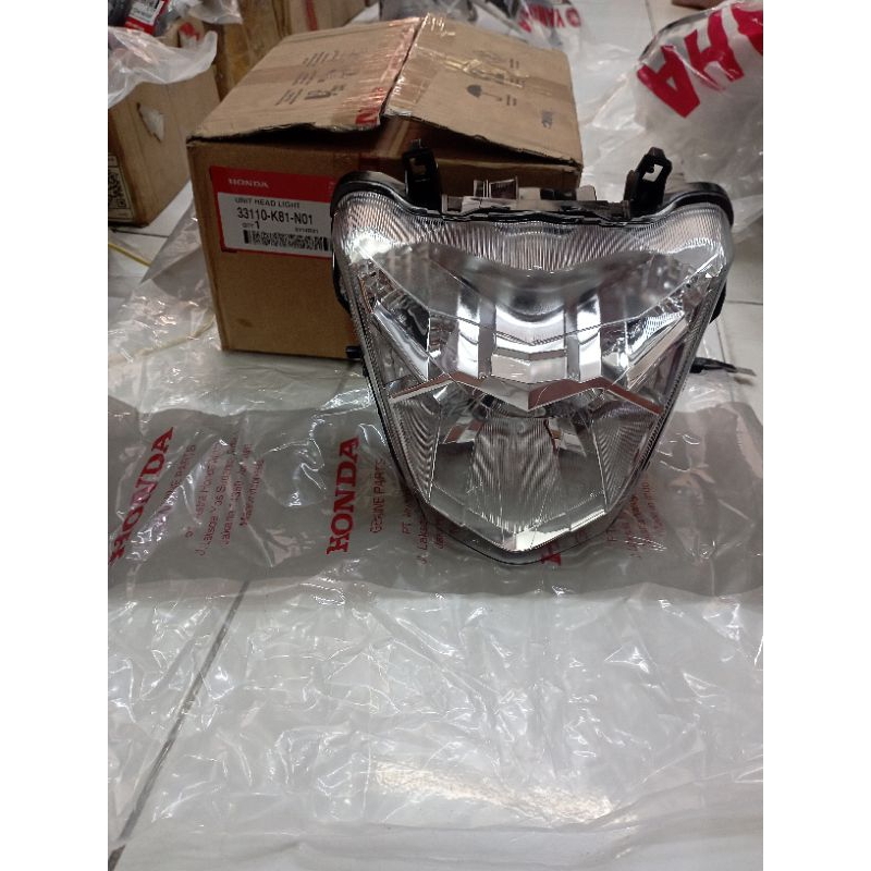 lampu depan beat f1 esp beat street k81 ori hm